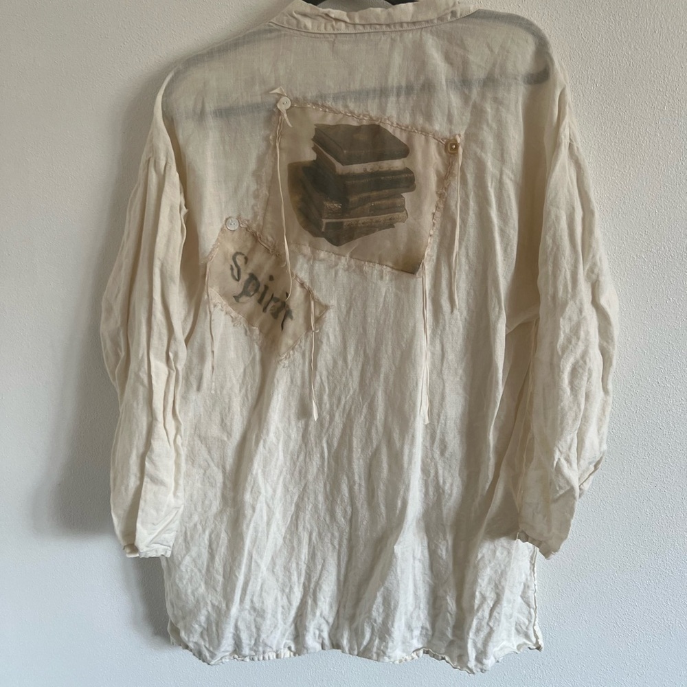 Homefrock Linen Blouse - Picture 2 of 9